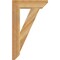 Ekena Millwork Traditional Slat Rough Sawn Bracket, Western Red Cedar, 4"W x 18"D x 30"H BKT04X18X30TRA06RWR - alternate 2